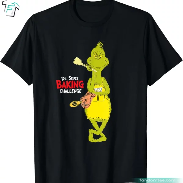 Funny Christmas Baking Challenge The Grinch Shirts