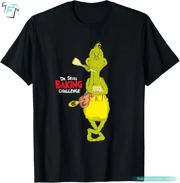 Funny Christmas Baking Challenge The Grinch Shirts