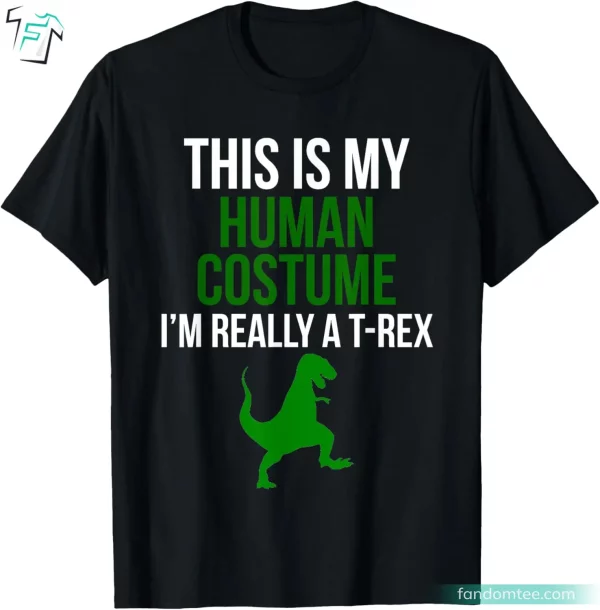 Funny Halloween I’m Really A T Rex Dinosaur T Shirt