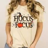 Funny Hocus Focus Teacher Halloween Shirt Spooky Tee Top 2