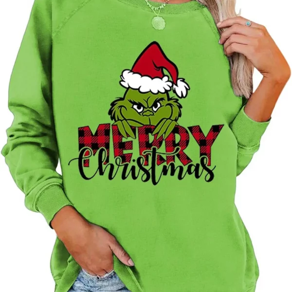 Funny Merry Christmas Grinch Shirt For Girls