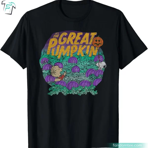 Funny Peanuts Halloween Great Pumpkin Charlie Brown Shirt