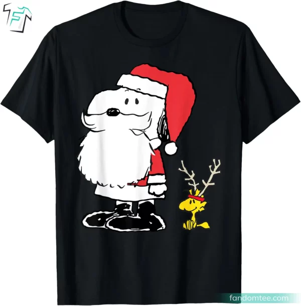 Funny Santa Peanuts Snoopy Christmas Shirt