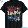 Groovy Flower Trump Trump Trump Donald Trump Fight Shirt