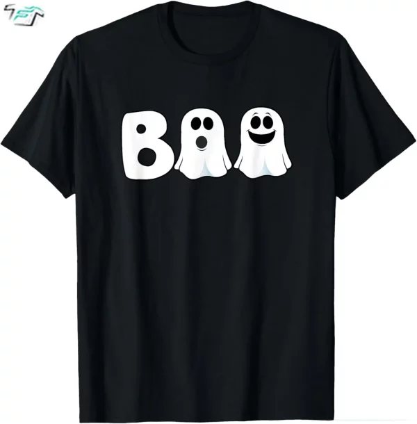 Halloween Boo Ghost Shirt Funny Trick Or Treat Tee