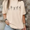 Halloween Dancing Skeleton Graphic Tees for Boys Girls