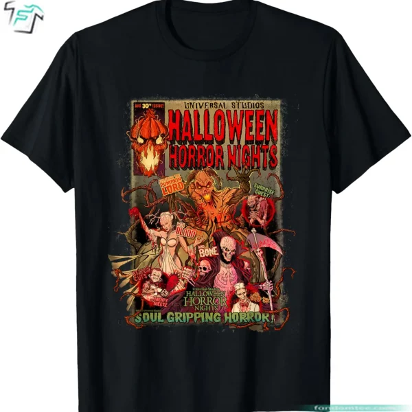 Halloween Horror Nights Scary Universal Studios Halloween Shirts