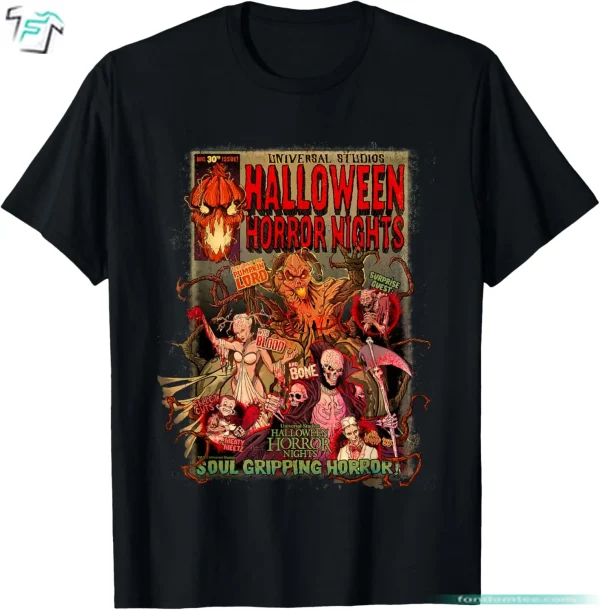 Halloween Horror Nights Scary Universal Studios Halloween Shirts