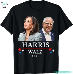 Harris Walz 2024 For President Kamala Harris Tee Shirts