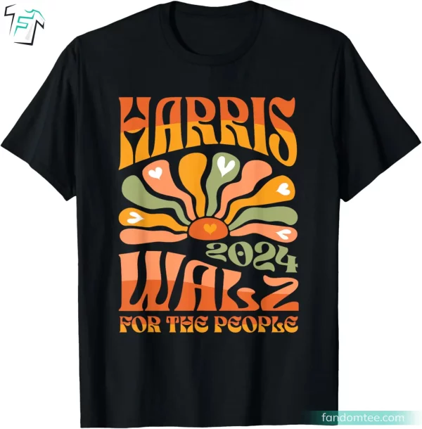 Harris Walz 2024 For The People Kamala Harris Tshirts