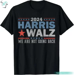 Harris Walz 2024 Vintage Retro Kamala Harris Campaign T Shirt