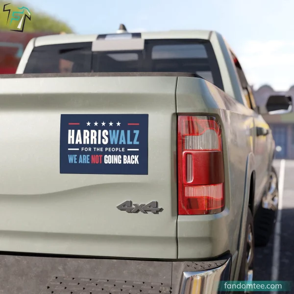 Harris Walz For The People Car Magnets Signs