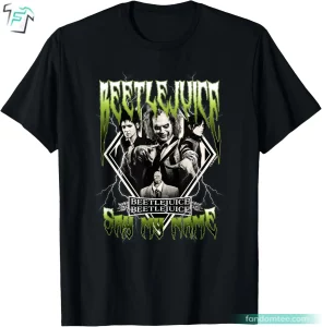 Horror Group Band Halloween Mens Beetlejuice Shirt