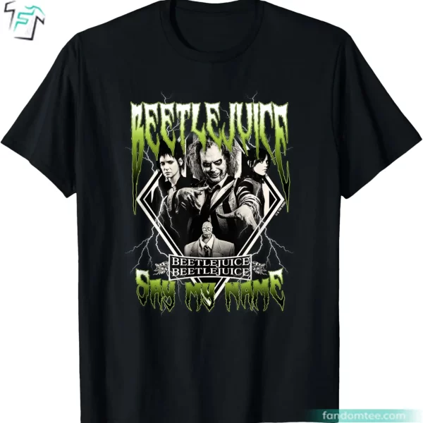 Horror Group Band Halloween Mens Beetlejuice Shirt