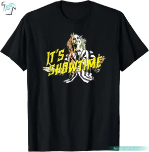 Horror Hallloween Movie It's Showtime Beetlejuice Shirt