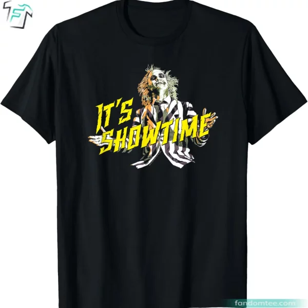 Hallloween Movie It’s Showtime Beetlejuice Shirt