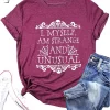 I Myself Am Strange and Unusual Beetlejuice Shirt Funny Halloween Tee