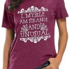 I Myself Am Strange and Unusual Beetlejuice Shirt Funny Halloween Tee 2