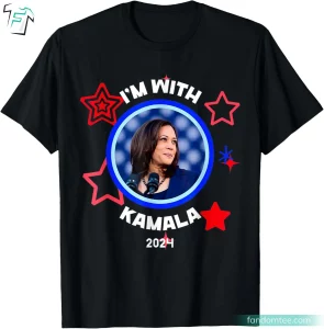 I'm With Her Kamala 2024 For Madam President Shirt