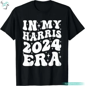 In My Harris Era 2024 Retro Kamala Harris T-Shirts for President 2024