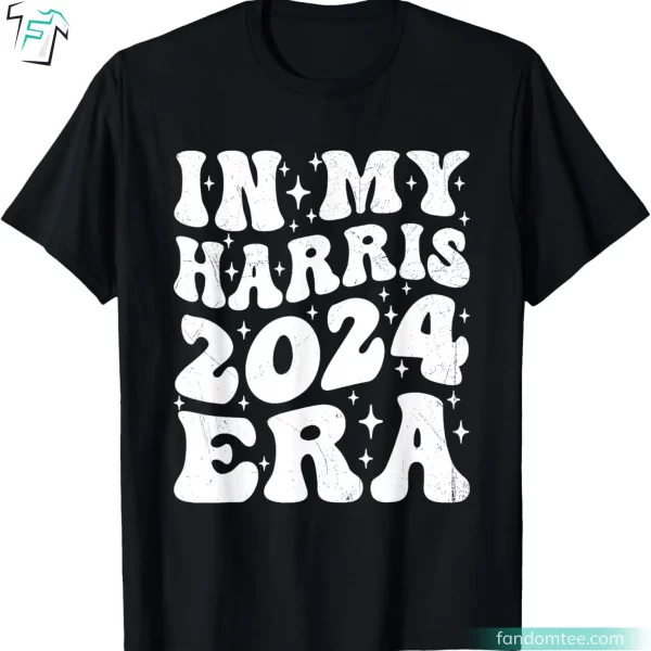 In My Harris Era 2024 Retro Kamala Harris T-Shirts for President 2024