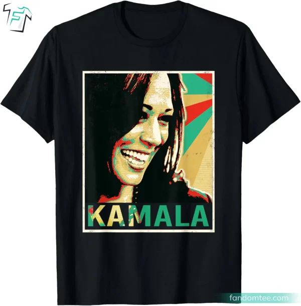 Kamala Harris 2024 Retro Madam Vice President Shirt