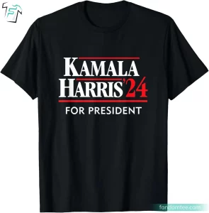 Kamala Harris 24 for President for Kamala Harris Shirt