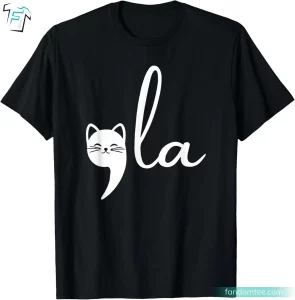 Kamala Harris Comma La Funny Childless Cat Lady TShirt