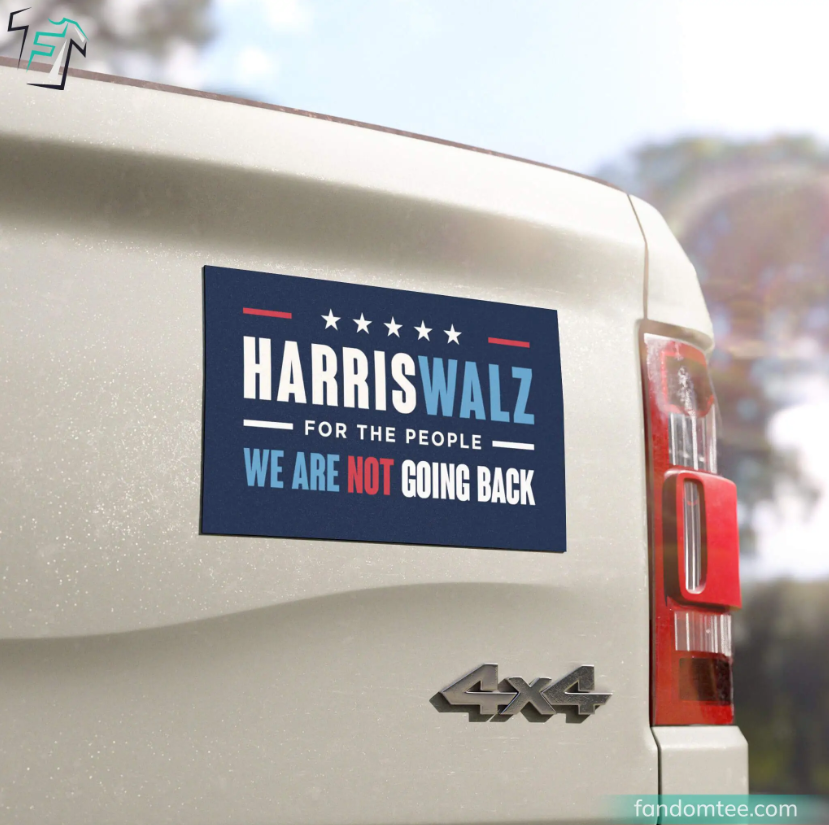 Kamala Harris's car decals