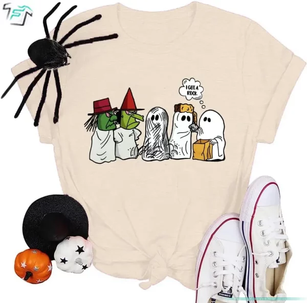 Magic Kindom Halloween Boo Ghost Shirt Funny Micky Mouse Magic Castle Tee