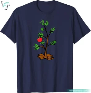 Peanuts Charlie Brown Holiday Tree Funny Charlie Brown Christmas Shirt