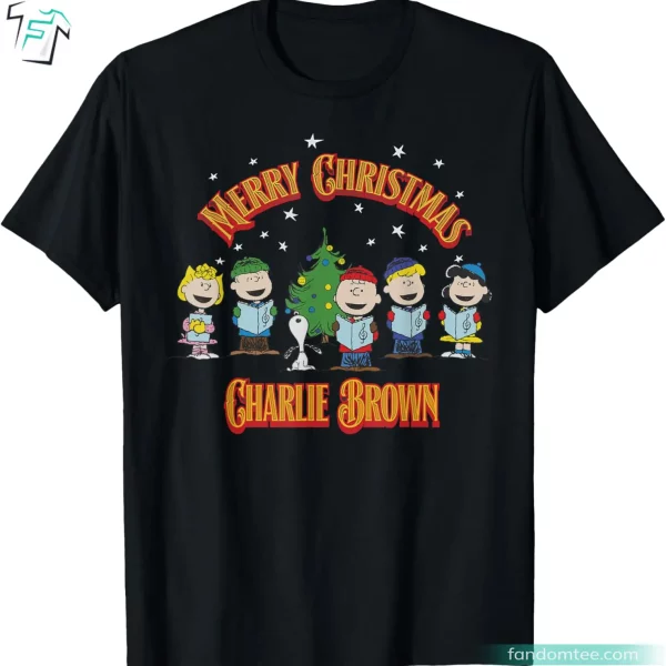 Peanuts Charlie Brown Merry Christmas Carol Funny Snoopy Christmas Shirts