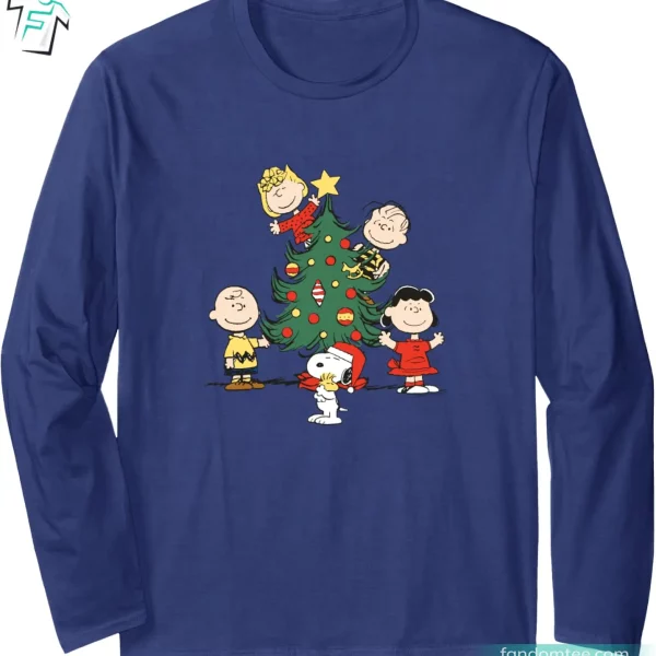 Peanuts Oh Christmas Tree Funny Christmas Snoopy Sweatshirt