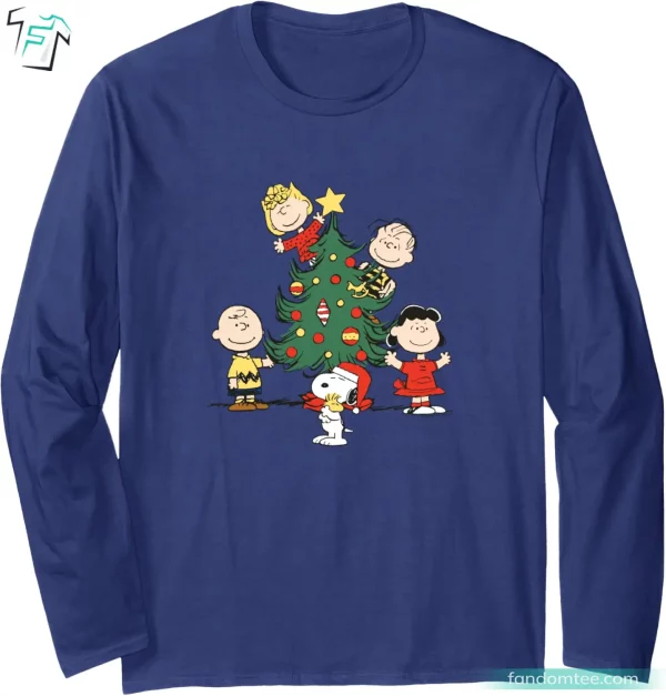 Peanuts Oh Christmas Tree Funny Christmas Snoopy Sweatshirt