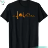 Pumpkin Heartbeat Funny Halloween Pumpkin Tee Shirts