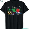 Snoopy Holiday Cool Caroling Funny Christmas Peanuts T Shirts