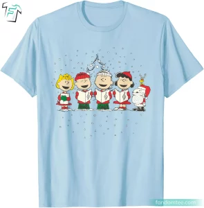 Snoopy Peanuts Shirt Funny Christmas Gift Tee