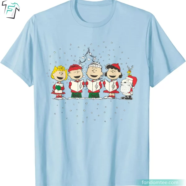 Snoopy Peanuts Shirt Funny Christmas Gift Tee