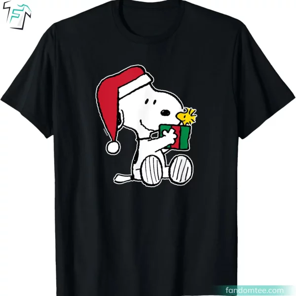 Snoopy Woodstock Funny Peanuts Christmas Shirt