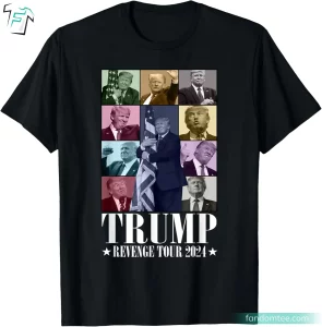 Trump The Revenge Tour 2024 Funny Donald Trump T Shirt