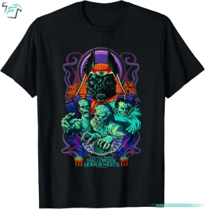 Unversal Halloween Horror Nights T Shirt Scary Monsters The Mummy Tee