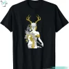 Village Witch Pagan Wicca Shirts Scary Deer Skull