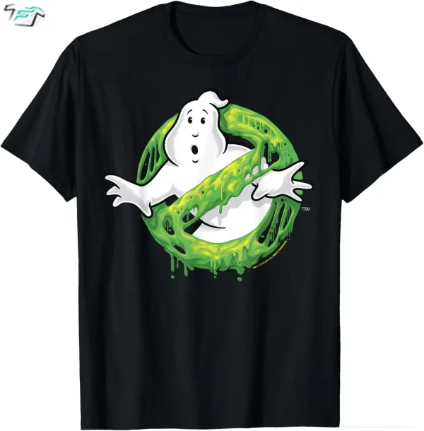 Vintage Ghostbusters Shirt Classic Slime Ghosts Logo Graphic Tee