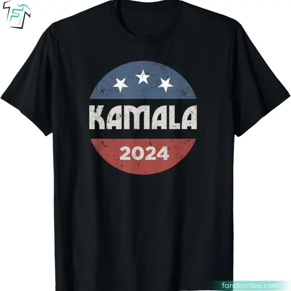 Vintage Kamala 2024 Best Kamala Harris For President Tshirt