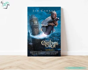 A Christmas Carol 2009 Movie Poster Christmas Wall Decoration