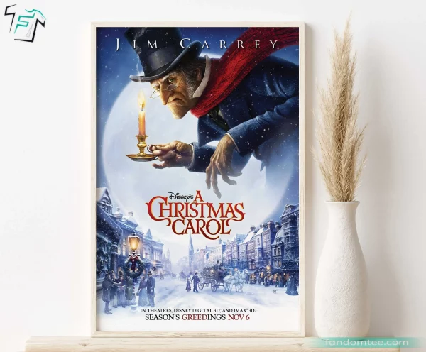 A Christmas Carol 2009 Poster Wall Art For Christmas