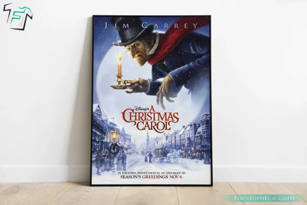 A Christmas Carol 2009 Poster Wall Art For Christmas