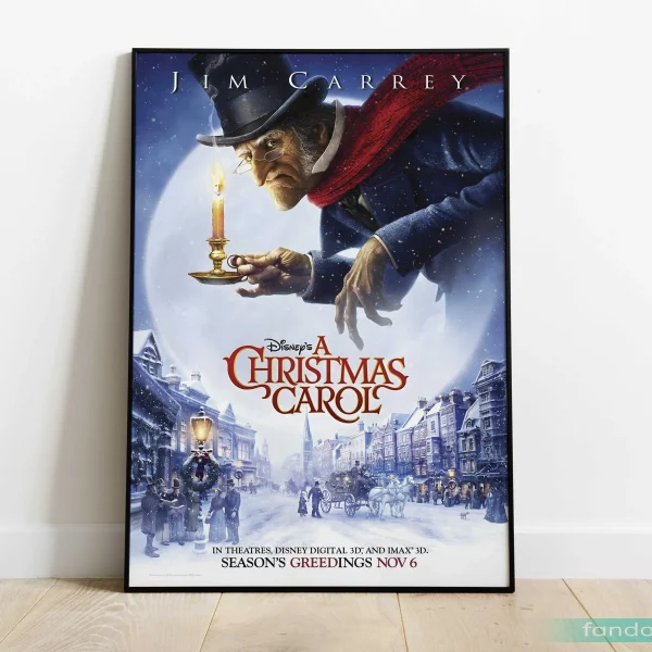 A Christmas Carol 2009 Poster Wall Art For Christmas