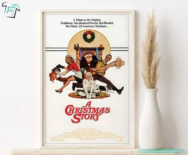 A Christmas Story Poster Funny Christmas Gifts For Dad