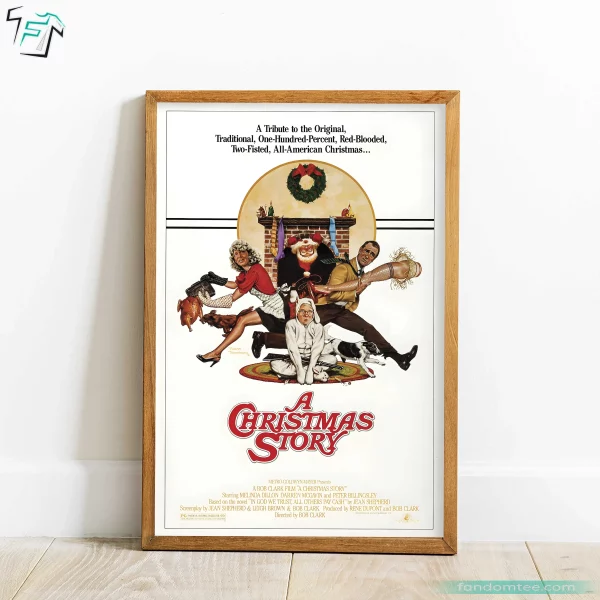 A Christmas Story Poster Funny Christmas Gifts For Dad